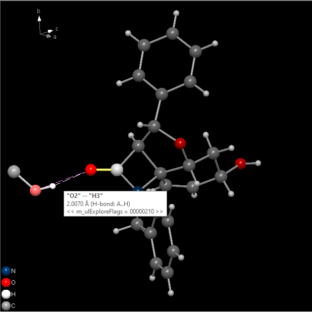 Info tip window for O2