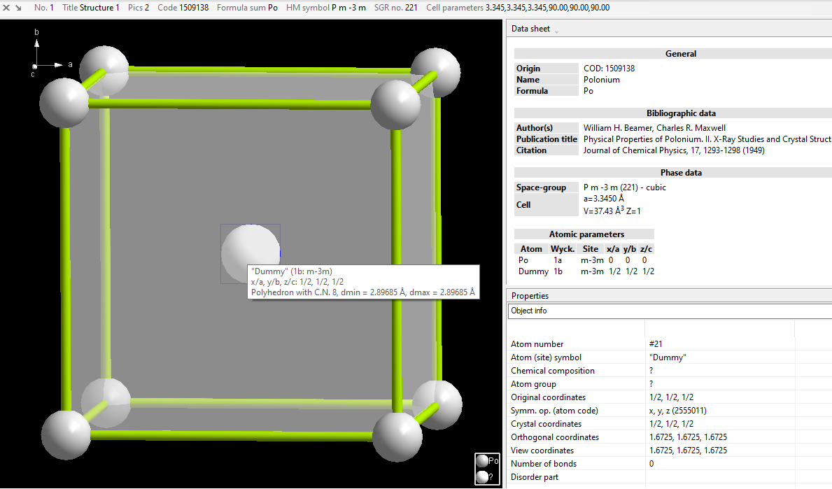 Polyhedron with semi-transparent square faces